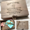 Gift Set Baptism Gift Collection Engraved Message Options Deluxe Package Including Wooden Pen Paper Bookmark Bath Salts Hair Accessories